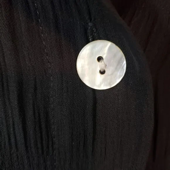 Selene Sport Semi-sheer Shirt Jacket Size Large - Picture 7 of 10